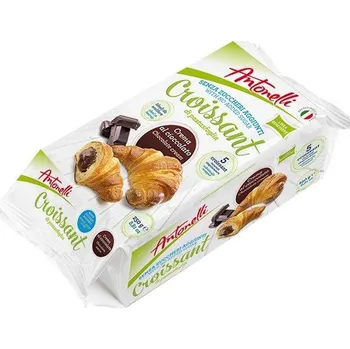 DI-Croissant Antonelli s čokoládovou náplní se sladidlem (6ks x 42g) 252g