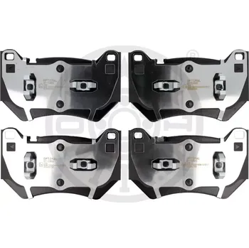 Brzdová destička OPTIMAL Sada brzdových destiček OPT BP-12899