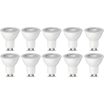 Žárovka LED žárovky AmazonBasics GU10 3 W 10 ks