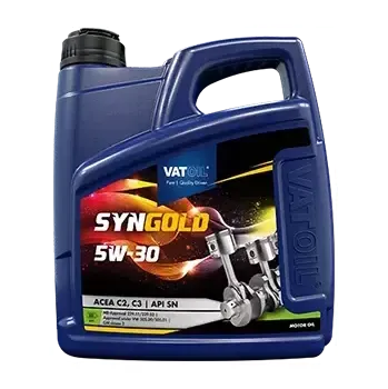 Motorový olej VATOIL Motorový olej SynGold 5W-30 4 l VAT 50026
