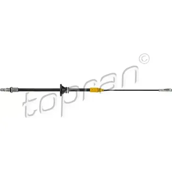 Lanko parkovací brzdy TOPRAN Tažné lanko parkovací brzdy TPR 208 374