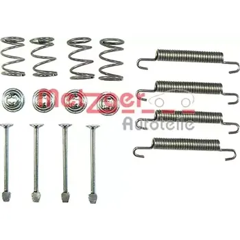 Brzdová čelist METZGER Sada příslušenství parkovacích brzdových čelistí MTG 105-0711