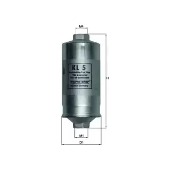 Palivový filtr MAHLE Palivový filtr MAO KL 5