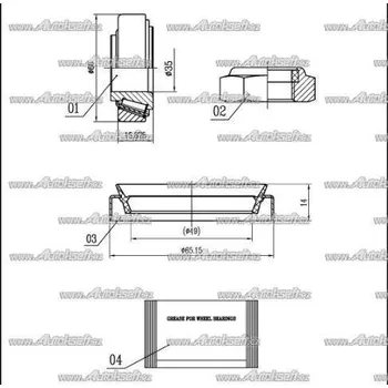 Starline Sada ložiska kola LO 00898