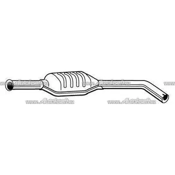 Výfukový systém Starline střední díl výfuku 36.18.424