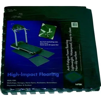 podložka na cvičení Podložka pod trenažéry Tunturi Puzle 120 x 180 cm tl. 11 mm