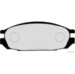 HERTH+BUSS JAKOPARTS Sada brzdových destiček - kotoučová brzda JAK J3611032