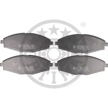 Brzdová destička OPTIMAL Sada brzdových destiček OPT BP-10313