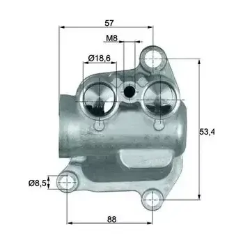 Autoelektrika MAHLE Termostat chlazení oleje MAO TO 12 100