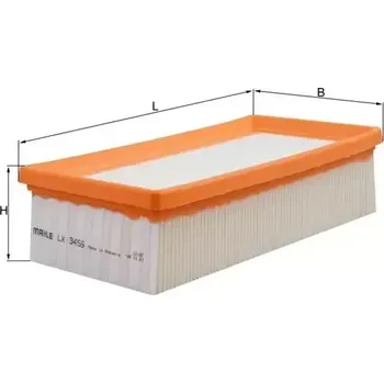Vzduchový filtr MAHLE Vzduchový filtr MAO LX 3456