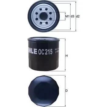 Olejový filtr MAHLE Olejový filtr MAO OC 215