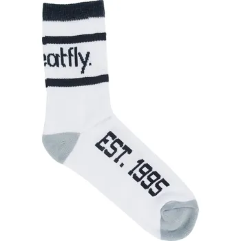 Pánské oblečení Meatfly MEATFLY BASIC LONG - WHITE L