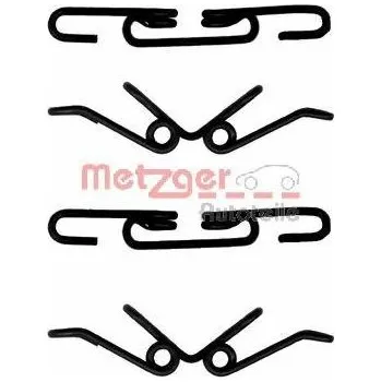 Přislušenství brzdového systému METZGER Sada příslušenství obložení kotoučové brzdy MTG 109-1220