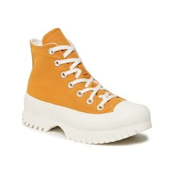 Pánská obuv Plátěnky Converse Chuck Taylor All Star Lugged 2.0 Hi A06022C Žlutá 36