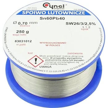 Páječka Cynel Pájecí cín 0,70 mm 250 g