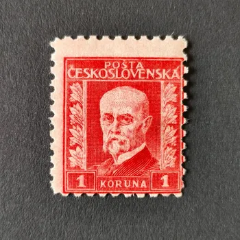 Sběratelství Známka ČSR, 1 Kč, Pof.208*