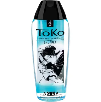 Lubrikační gel Shunga Toko Lubricant Aqua Anální lubrikant 165 ml