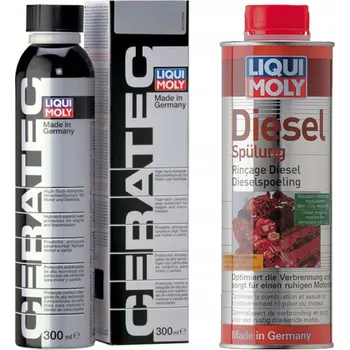 aditivum Liqui Moly CeraTec 300 ml 7181 + Liqui Moly Diesel Spulung 2666
