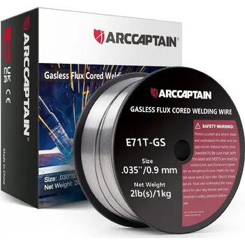 Příslušenství ke svářečce ARCCAPTAIN plnicí drát 0.9mm bez plynu MIG TÜV