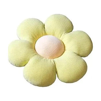 Dekorativní polštářek STAR FIRE květinový polštář 45 cm světle zelený