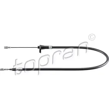 Brzdový systém TOPRAN Tažné lanko parkovací brzdy TPR 401 281