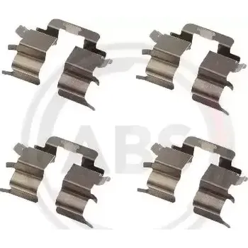 Přislušenství brzdového systému A.B.S. Sada příslušenství obložení kotoučové brzdy ABS 1277Q