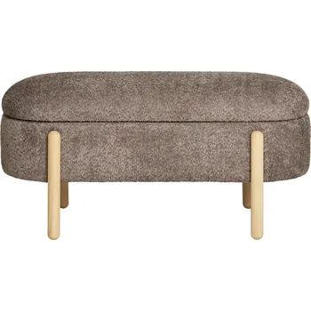 Zahradní lavice Intesi Lavice Branca s úložným prostorem hnědá/přírodní