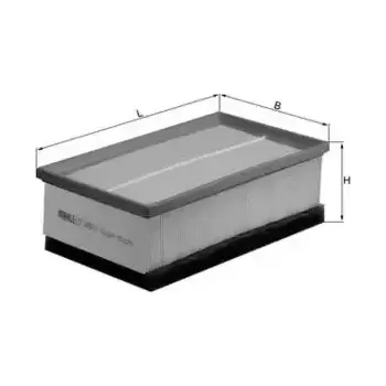 Vzduchový filtr MAHLE Vzduchový filtr MAO LX 1497/1