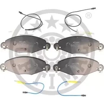 Brzdová destička OPTIMAL Sada brzdových destiček OPT BP-82704