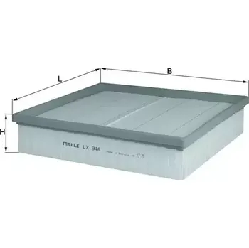 Vzduchový filtr KNECHT Vzduchový filtr KNC LX 946