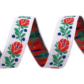 Krojová vzorovka šíře 18 mm, barva 10/1 bílá