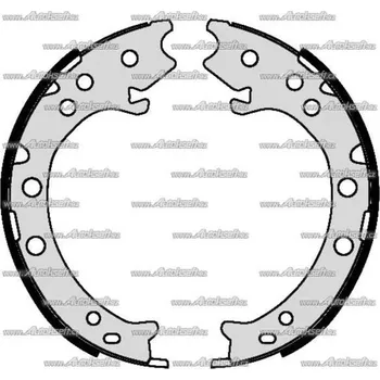 Autodíl Starline Brzdové čelisti - parkovací brzda - sada BC 09420