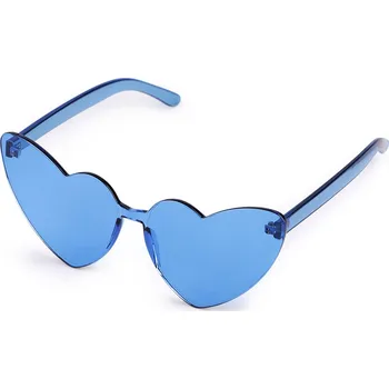 Karnevalový doplněk Párty / karnevalové brýle srdce