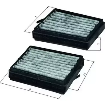 Kabinový filtr MAHLE Filtr vzduchu v interiéru MAO LKK 116/S