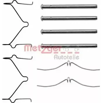 Přislušenství brzdového systému METZGER Sada příslušenství obložení kotoučové brzdy MTG 109-1124