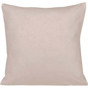 Povlak na dekorativní polštářek JERSEY POVLAK NA POLŠTÁŘ 018 40X40 CM BÉŽOVÁ