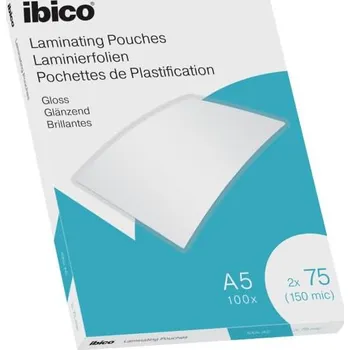 Laminovací fólie Laminovací fólie A5 75 mikronů lesklá Ibico (100 ks)