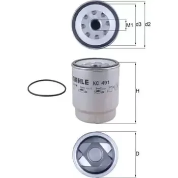 Palivový filtr MAHLE Palivový filtr MAO KC 491D