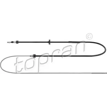 Lanko parkovací brzdy TOPRAN Tažné lanko parkovací brzdy TPR 701 508