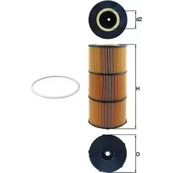 Olejový filtr KNECHT Olejový filtr KNC OX 832D