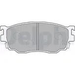 DELPHI Sada brzdových destiček DF LP1527