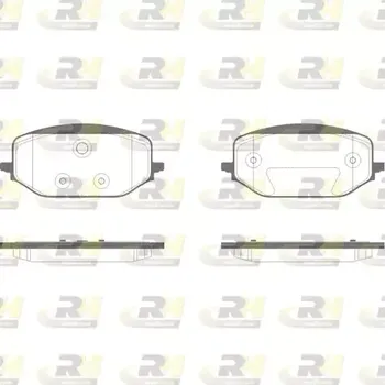 Brzdová destička ROADHOUSE Sada brzdových destiček RDH 21988.00