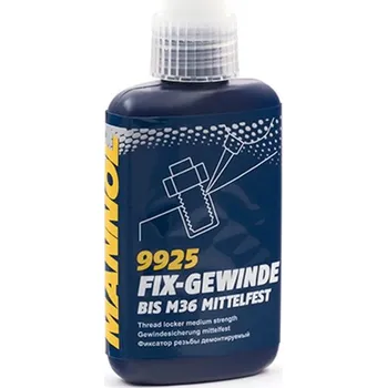 Průmyslové lepidlo MANNOL Fix-Gewinde Mittelfest 50 ml Lepidlo na závity středněpevnostní M9925