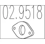 MTS Těsnění výfukové trubky MTS 02.9518