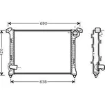 LKQ Chladič vody 29.10.505