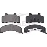 A.B.S. Sada brzdových destiček ABS 38215