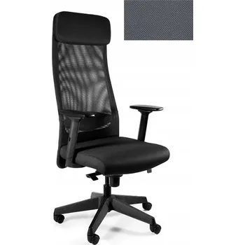 Otočná kancelářská židle Unique šedá