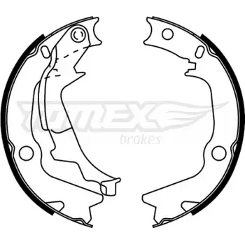 Brzdová čelist TOMEX Brakes Sada brzdových čelistí TMX TX 22-53