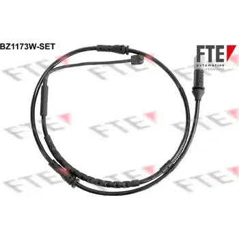 Brzdová destička FTE Výstražný kontakt opotřebení obložení FTE BZ1173W-SET