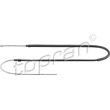 Lanko parkovací brzdy TOPRAN Tažné lanko parkovací brzdy TPR 103 062